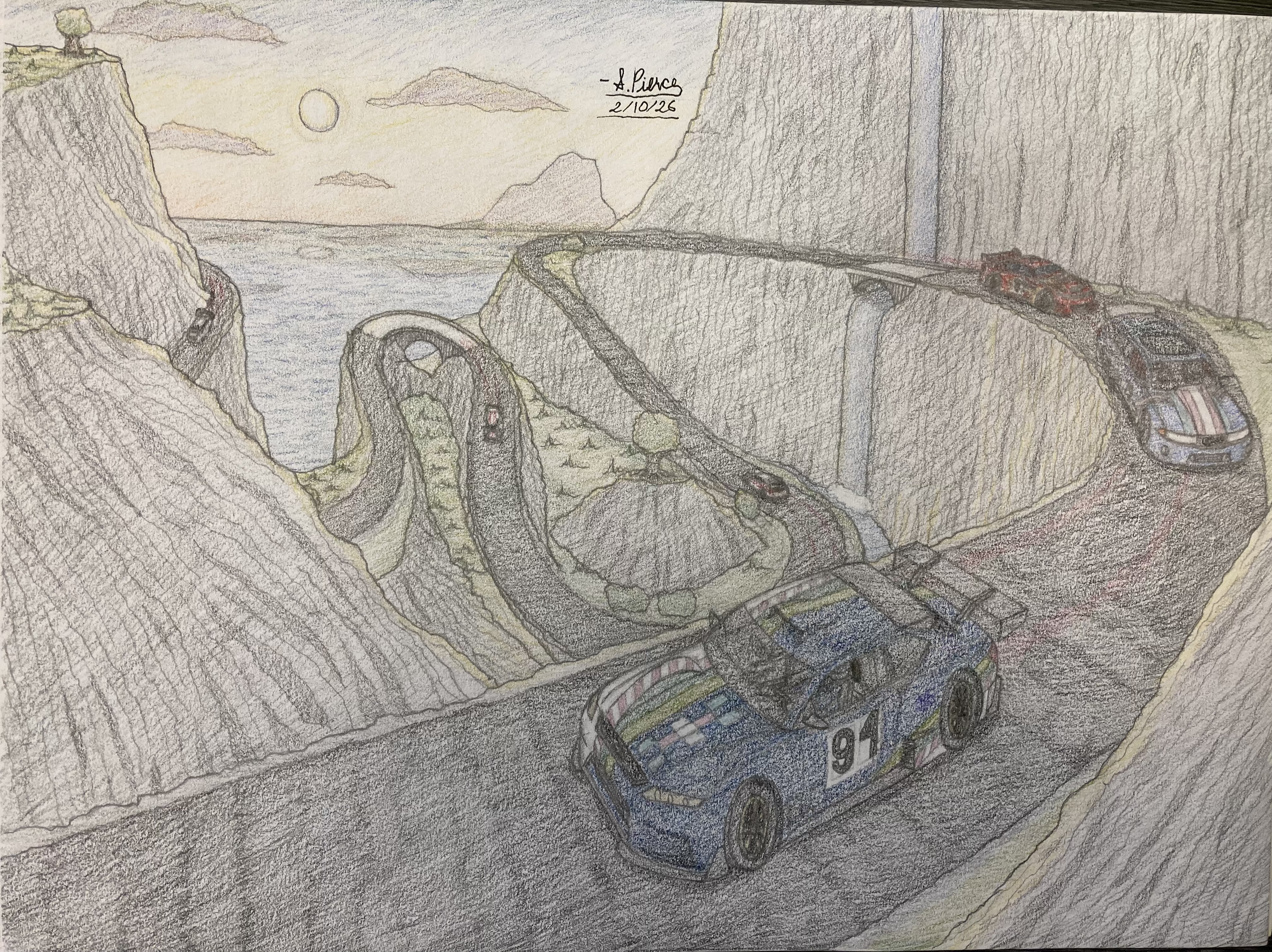 Ocean Cliffside Rally (Commission for Max)